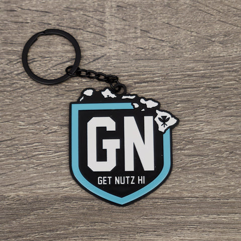 Metal Keychain - Blue Logo