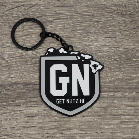 Metal Keychain - Grey Logo