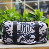 Camo Shield (Blue) - Duffle Bag