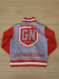 Getnutz (Grey/Red) - Kids Bomber Jacket