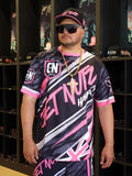 Stripe (Pink) - Men's Jersey (Short Sleeve)