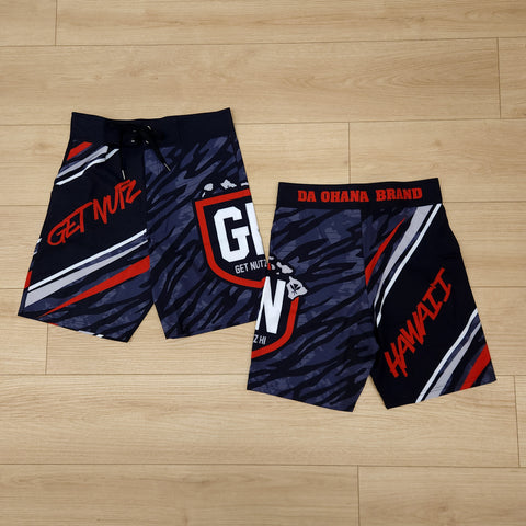 Stripe (Red) - Men's Surf Shorts