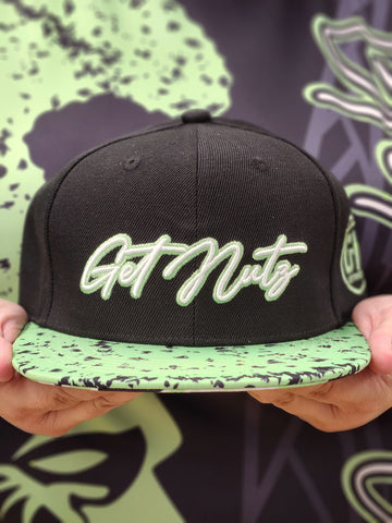 Kamehameha Tribal (Black/Green) - Snapback (Youth)