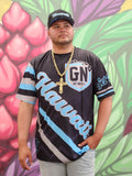 Hawaii (Black/Blue) - Men's Jersey (Short Sleeve)