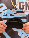 Hawaii (Black/Blue) - Snapback (Youth)