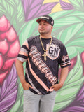 Hawaii (Black/Peach) - Men's Jersey (Short Sleeve)