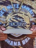 Lauhala (Brown/Tan) - Snapback (Youth)
