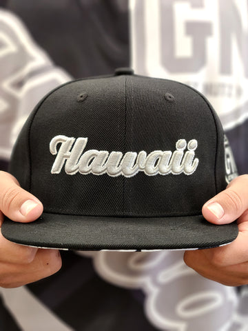 Hawaii (Black/Grey) - Snapback (Youth)