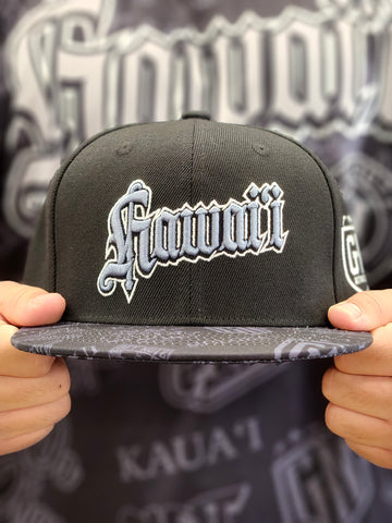Collage (Black/Grey) - Snapback (Youth)