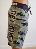 Desert Camo (Green) - Men's Surf Shorts