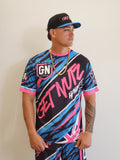 Stripe (Cotton Candy) - Men's Jersey (Short Sleeve)