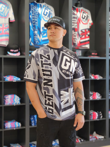 Future Camo (Grey) - Men's Jersey (Short Sleeve)