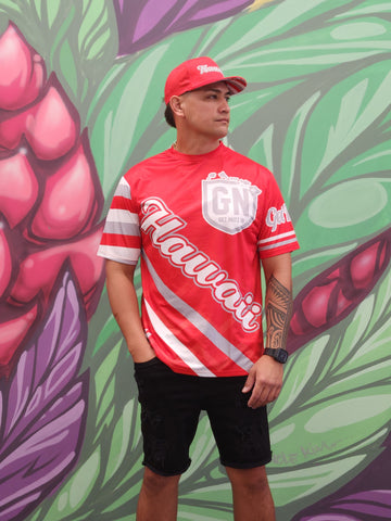 Hawaii (Red) - Men's Jersey (Short Sleeve)