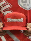 Hawaii (Red) - Snapback (Adult)