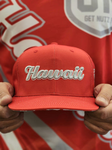 Hawaii (Red) - Snapback (Adult)