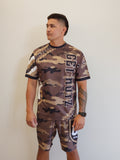 Desert Camo (Brown) - Men's Jersey (Short Sleeve)