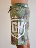 Hibiscus Camo - Men's Surf Shorts