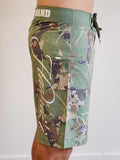Hibiscus Camo - Men's Surf Shorts