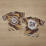 Lauhala (Brown/Tan) - Kids Jersey (Short Sleeve)