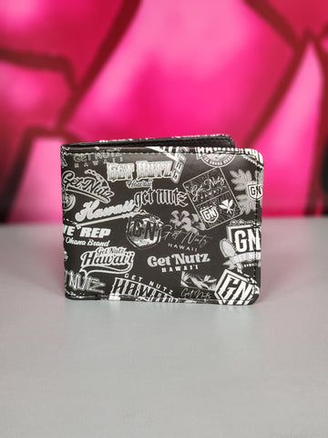 Collage (Black/White) - Men's Wallet