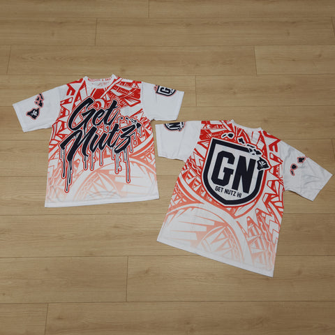 Drip (Red) - Men's Jersey (Short Sleeve)