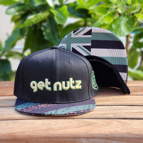 Getnutz Pixel (Black) - Snapback (Adult)
