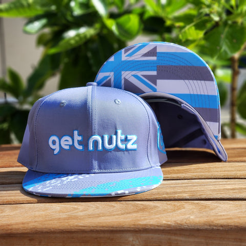 Getnutz Pixel (Grey) - Snapback (Adult)