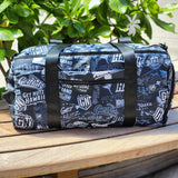 Collage (Black/White) - Duffle Bag