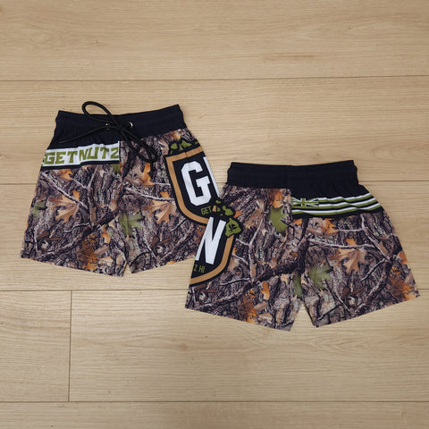 Forest Camo - Kids Surf Shorts