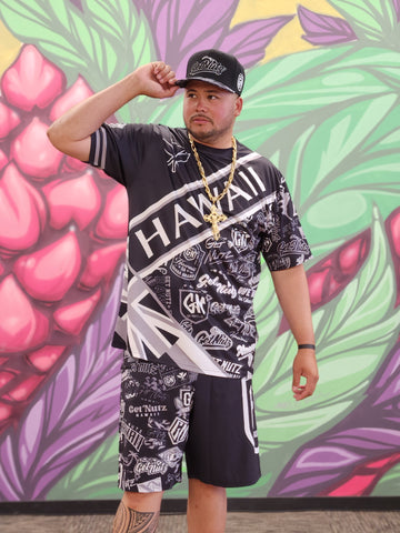 Hawaii Collage - Men's Jersey (Short Sleeve)