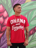 Ohana Over Everything (Red) - Men's Cotton Tee