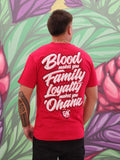 Ohana Over Everything (Red) - Men's Cotton Tee
