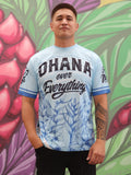 Ohana Over Everything (Light Blue) - Men's Jersey (Short Sleeve)