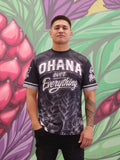 Ohana Over Everything (Black) - Men's Jersey (Short Sleeve)