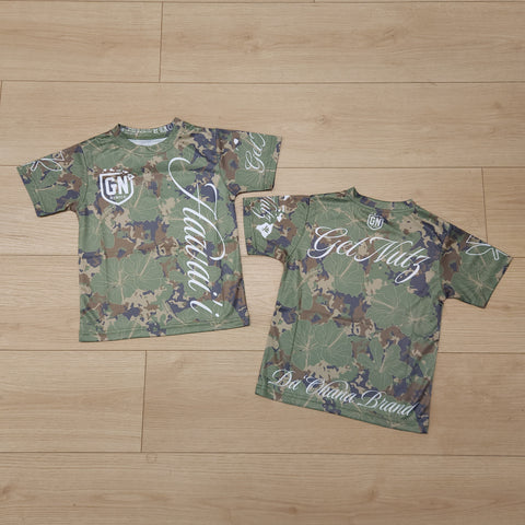 Hibiscus Camo - Kids Jersey (Short Sleeve)