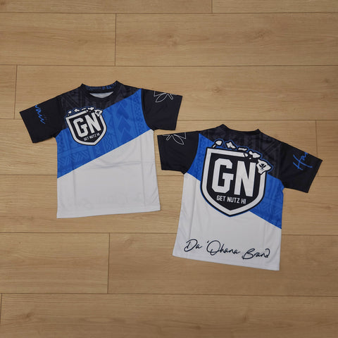 Tribal Logo (Blue) - Kids Jersey (Short Sleeve)