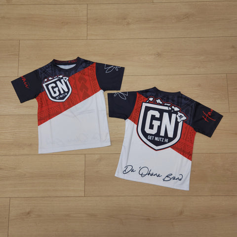 Tribal Logo (Red) - Kids Jersey (Short Sleeve)