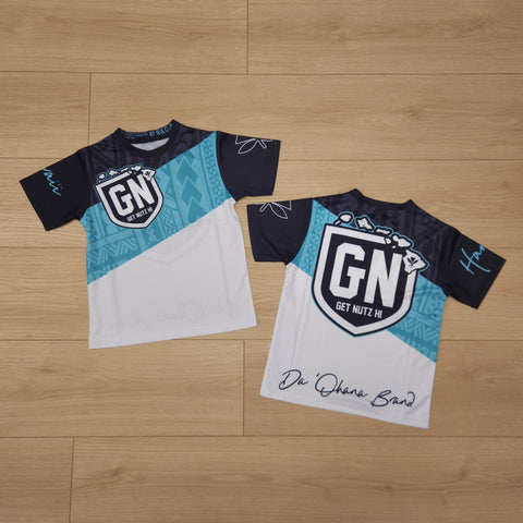 Tribal Logo (Teal) - Kids Jersey (Short Sleeve)