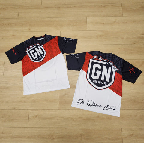 Tribal Logo (Red) - Men's Jersey (Short Sleeve)