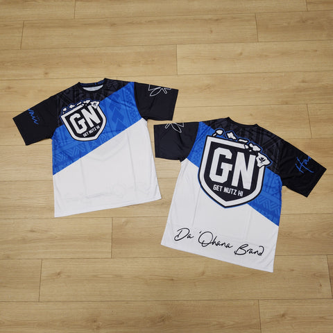 Tribal Logo (Blue) - Men's Jersey (Short Sleeve)