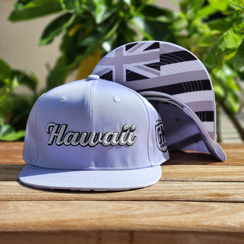 Hawaii (Grey) - Snapback (Youth)