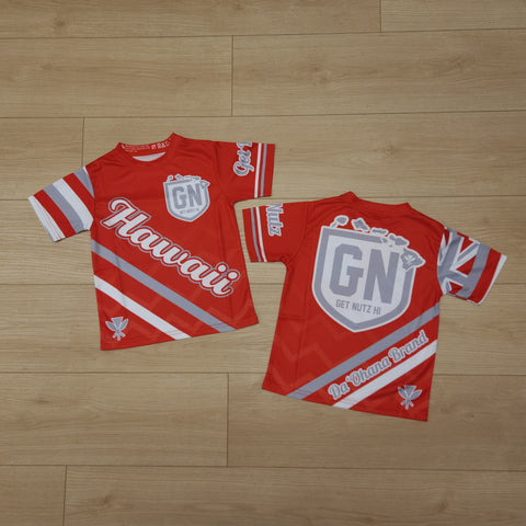 Hawaii (Red) - Kids Jersey (Short Sleeve)