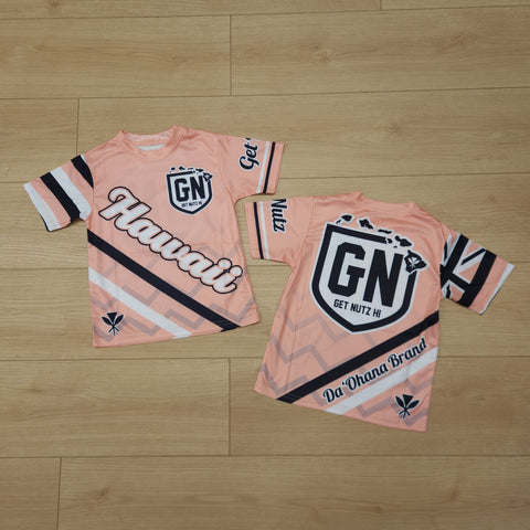 Hawaii (Peach) - Kids Jersey (Short Sleeve)