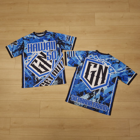 Maverick (Blue) - Men's Jersey (Short Sleeve)
