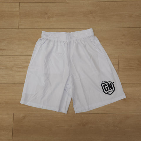 Microfiber Shorts (White) - Adult