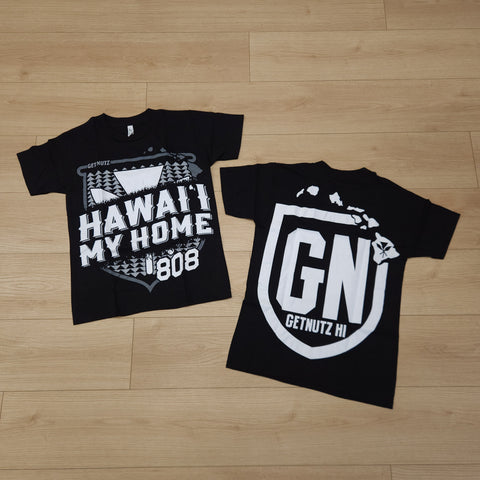 Hawaii My Home (Grey) - Men's Cotton Tee