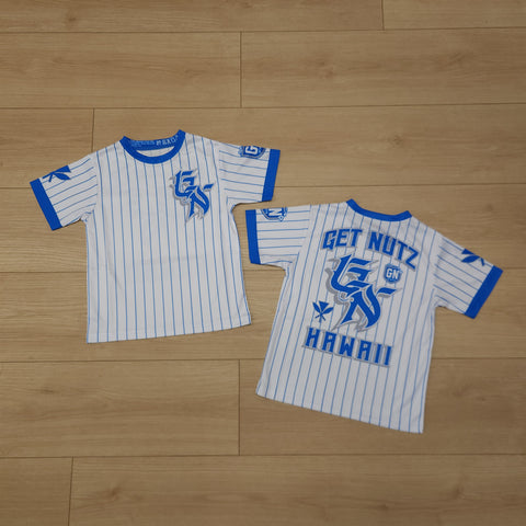 Pinstripe (White) - Kids Jersey (Short Sleeve)