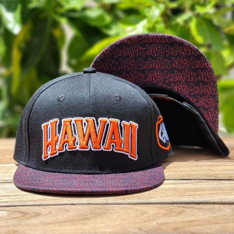 Graffiti (Orange) - Snapback (Adult)