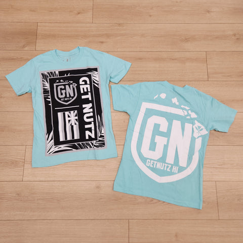 Floral (Celadon) - Men's Cotton Tee