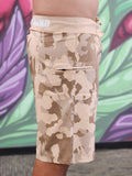 Getnutz Hawaii Camo (Brown) - Men's Surf Shorts
